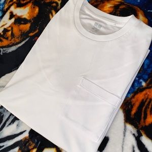 Uniqlo White Pocket Tee